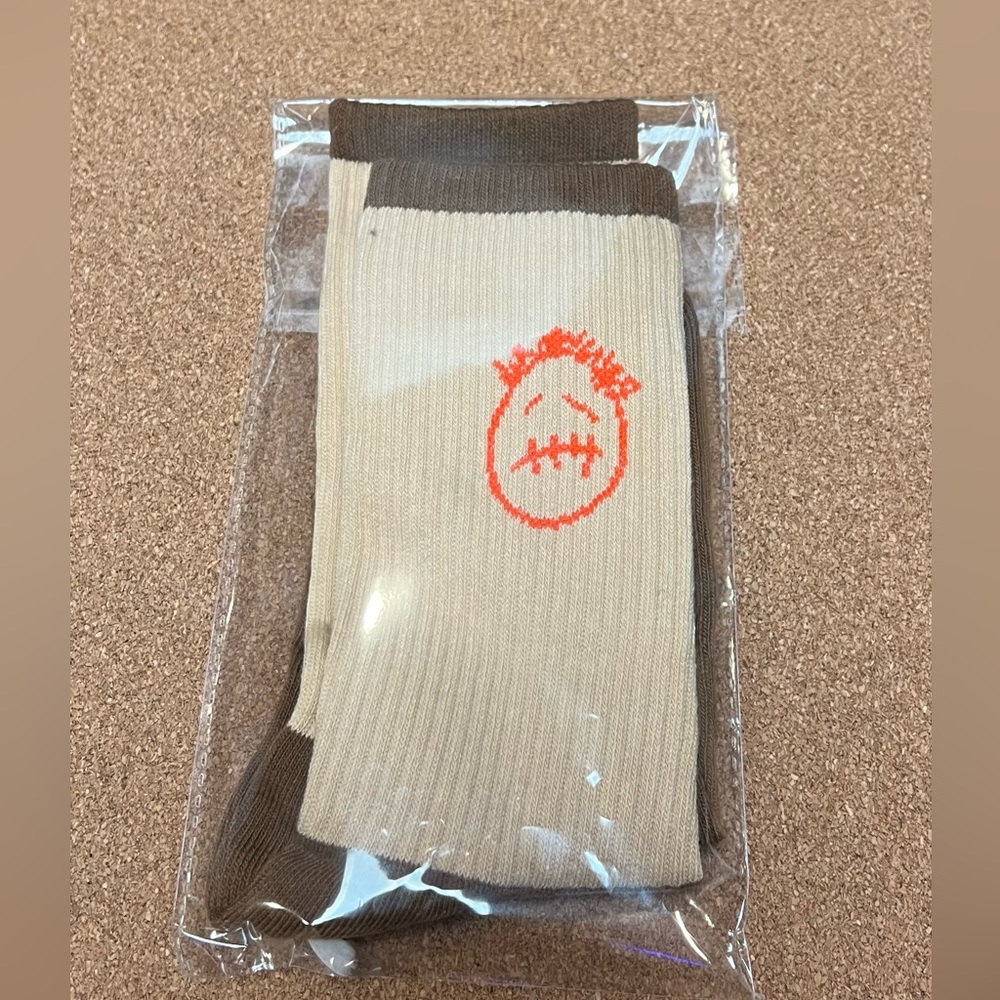 Authentic - Cactus Jack Crew Socks SHIPS SAME DAY!
